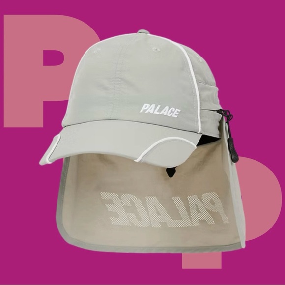 PALACE Other - Palace Font Zip Shell Neck Saver 6-Panel (L/XL)